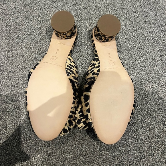 Never worn. loeffler randall cheetah heels. - Picture 2 of 7
